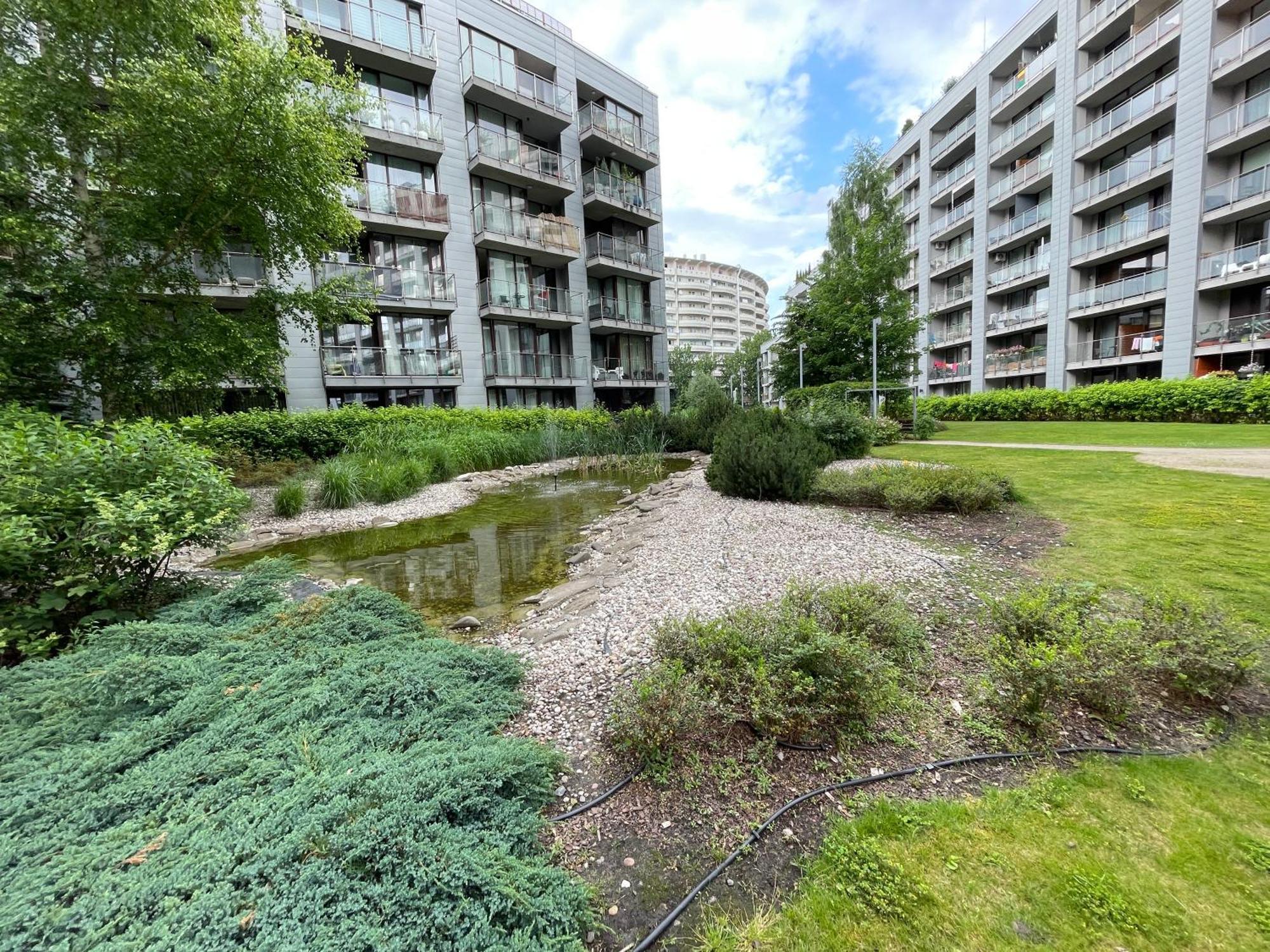Triton Park Apartaments Warschau Exterior foto